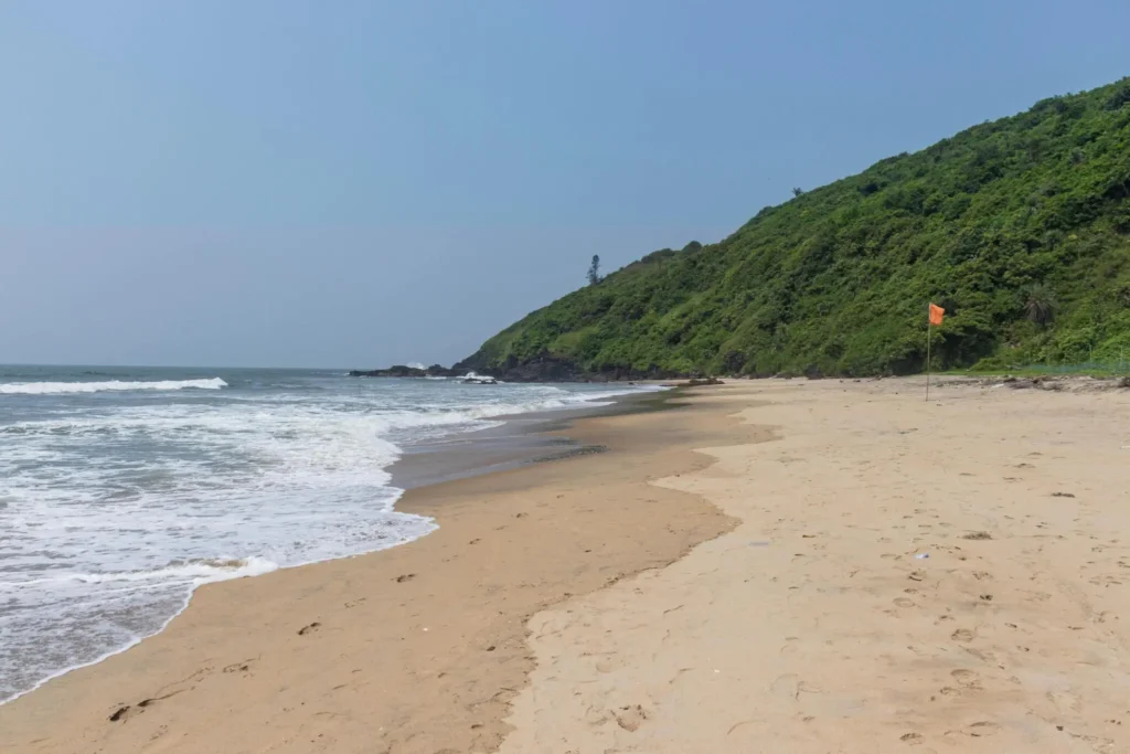 Ashwem Beach in North Goa