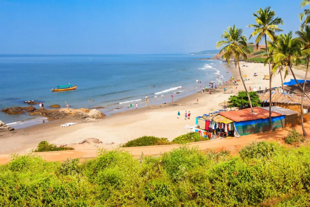 Mandrem Beach in North Goa