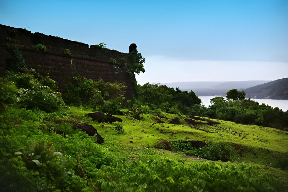 Chapora Fort during Monsoon