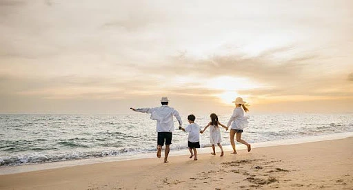 Family friendly beach in Goa - Calangute