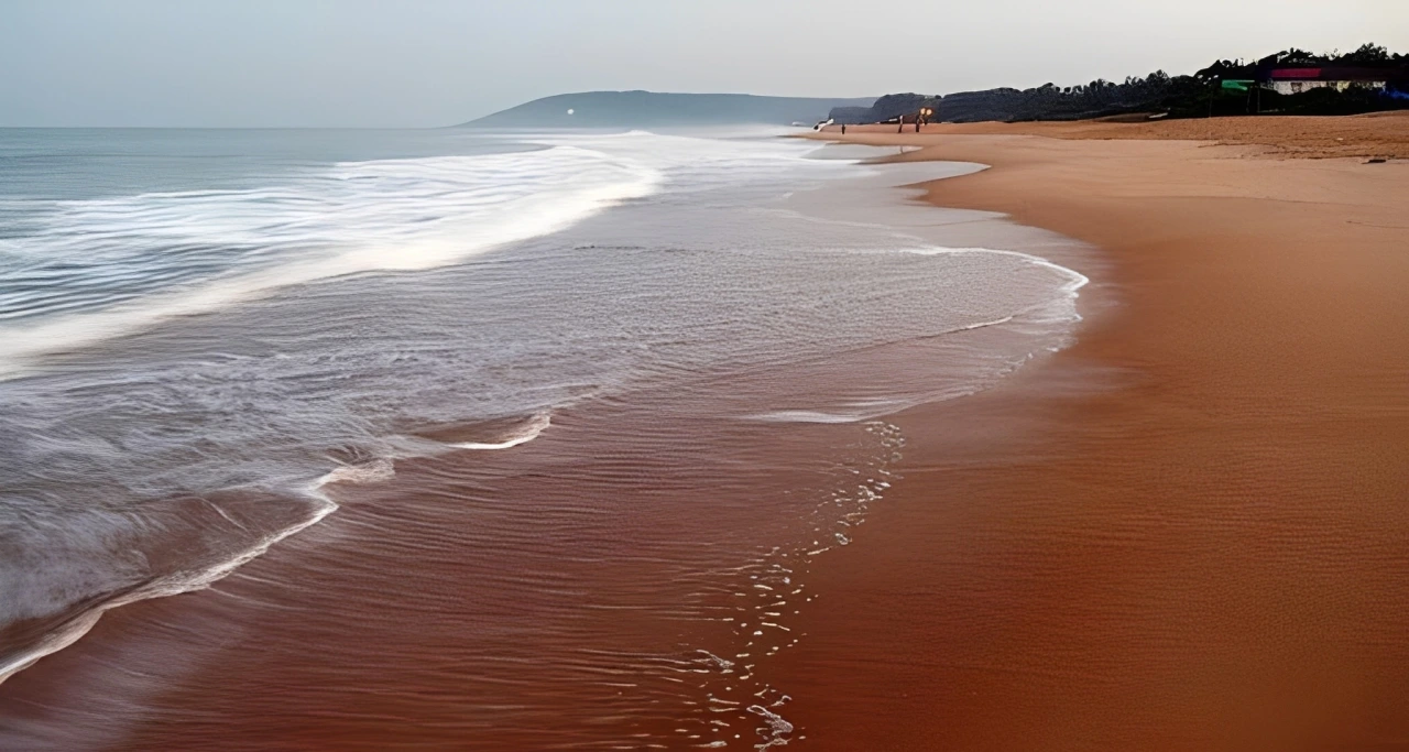 Empty Calangute Beach