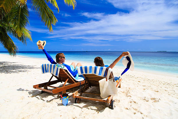 Happy Couple on a Beach in North Goa