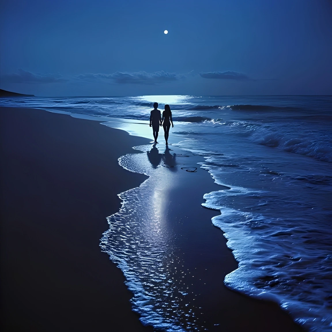 Late Night Beach Walks at Ashwem