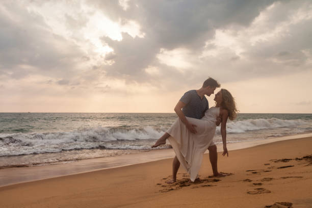Couple enjoying Monsoon in Goa