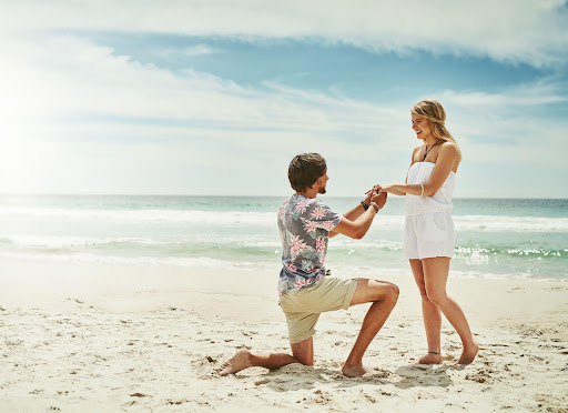 Proposal at Ashwem Beach